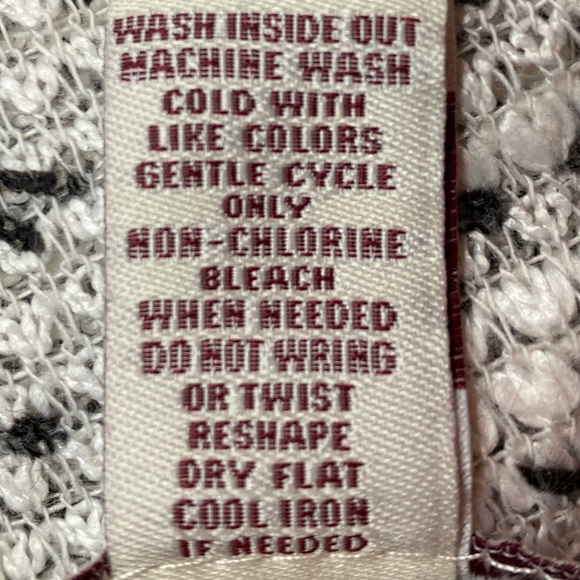 Mudd black and white tribal kimono cover up - Picture 6 of 6